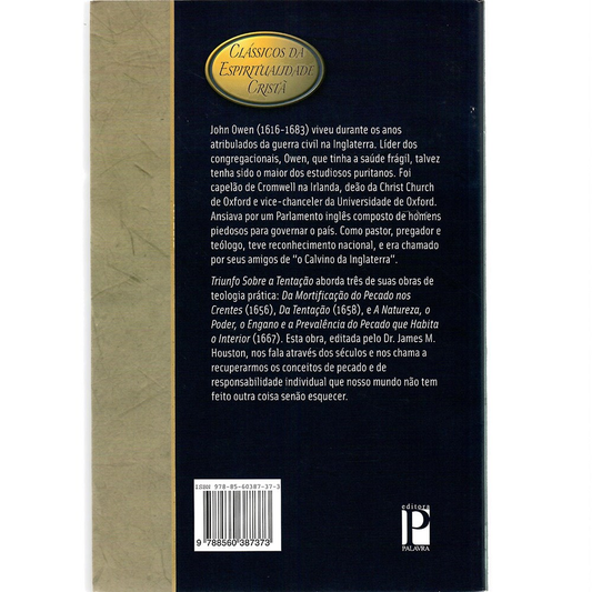 Triunfo Sobre a Tentação | John Owen
