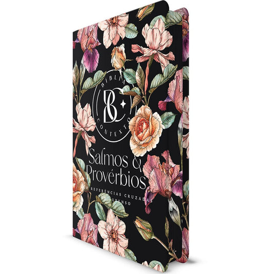 Bíblia Contexto | Salmos e Provérbios | NVT | Capa Dura | Floral