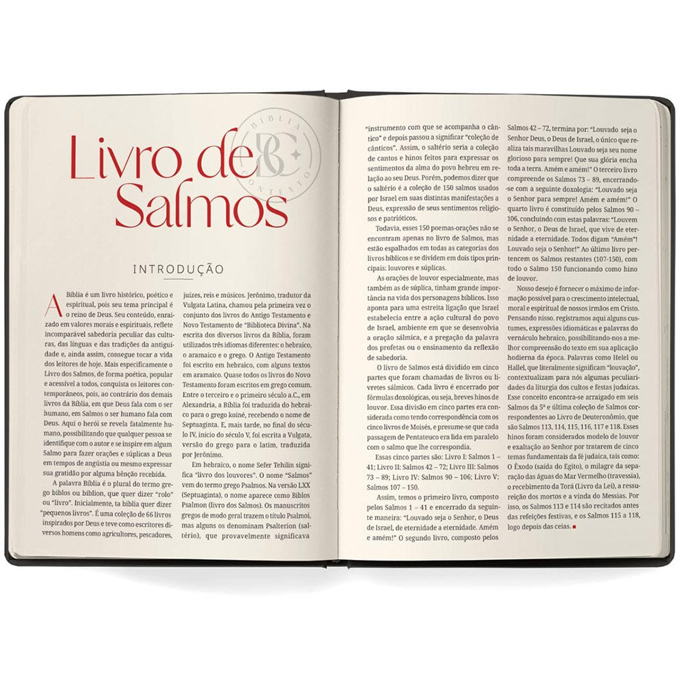 Bíblia Contexto | Salmos e Provérbios | NVT | Capa Dura | Floral