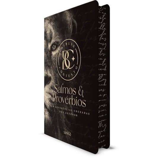 Bíblia Contexto | Salmos e Provérbios | NVT | Capa Dura | Leão