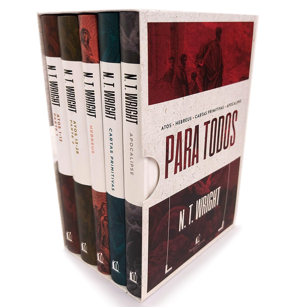 Box Atos Hebreus Cartas e Apocalipse Para Todos | NT Wright