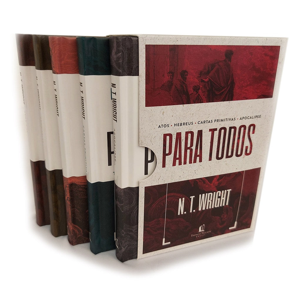 Box Atos Hebreus Cartas e Apocalipse Para Todos | NT Wright