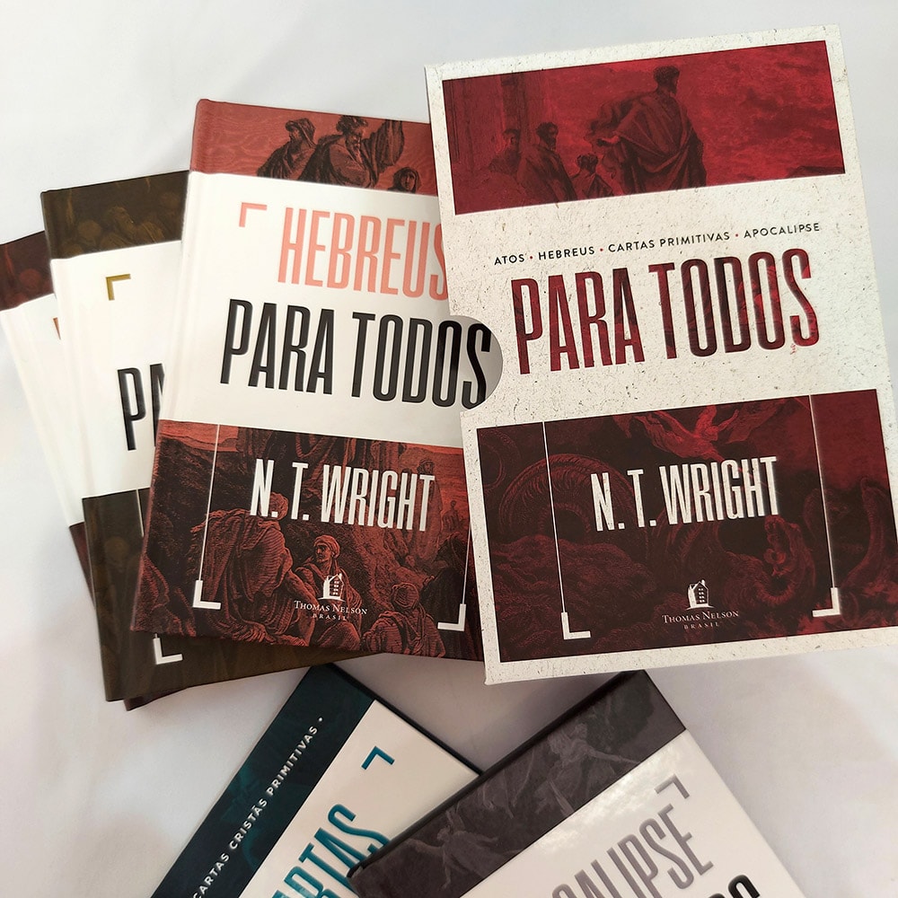 Box Atos Hebreus Cartas e Apocalipse Para Todos | NT Wright
