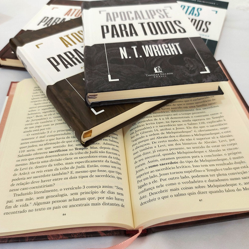 Box Atos Hebreus Cartas e Apocalipse Para Todos | NT Wright