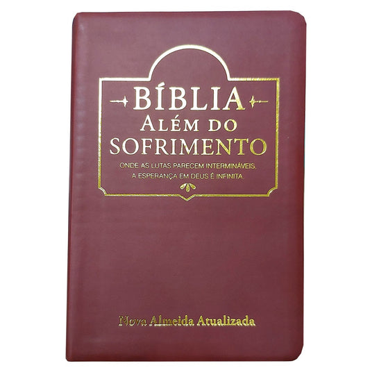 Bíblia Além do Sofrimento | NAA | Letra Normal | Vinho