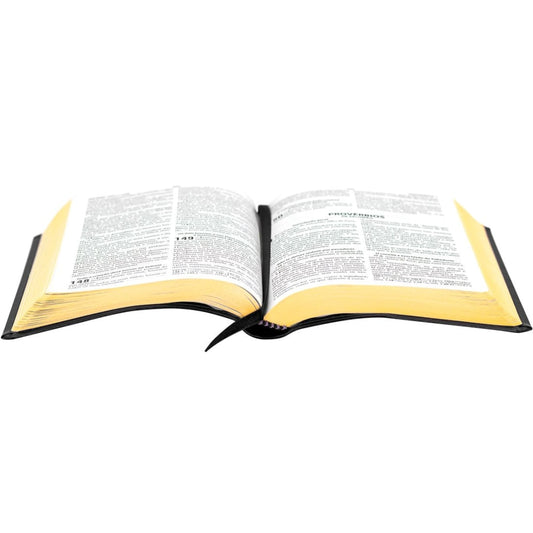 Bíblia Sagrada com Harpa Cristã | ARC | Letra Grande | Capa Luxo Preta