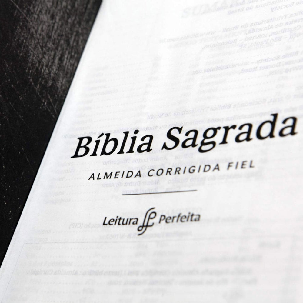 Bíblia Sagrada Cruz Branca | ACF | Leitura Perfeita | Capa Dura