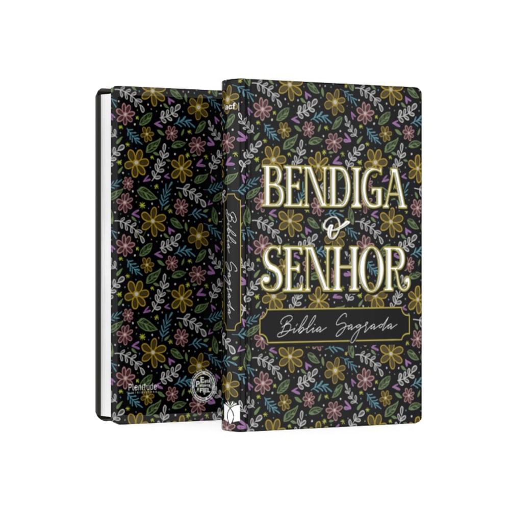 Bíblia Sagrada Bendiga ao Senhor | ACF | Letra Maior | Capa Dura