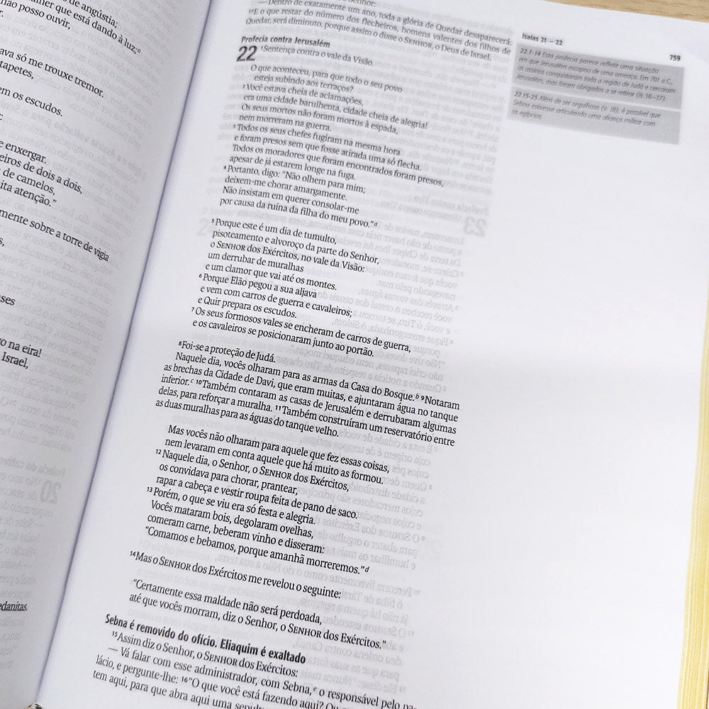 Bíblia Sagrada Jornada Mandamento | NAA | Letra Normal | Com espaços para anotações