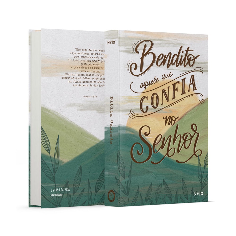 Bíblia Sagrada Confiança | NVI | Letra Normal | Capa Dura