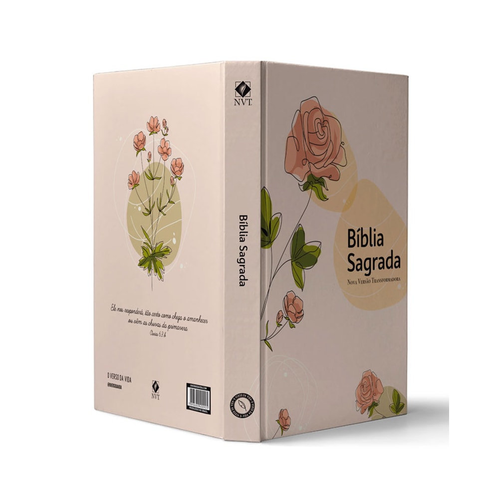Bíblia Sagrada Chuvas da Primavera | NVT | Letra Normal | Capa Dura