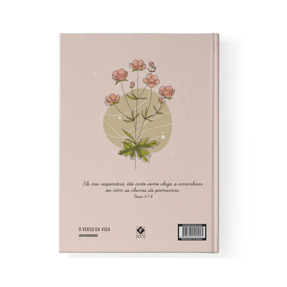 Bíblia Sagrada Chuvas da Primavera | NVT | Letra Normal | Capa Dura