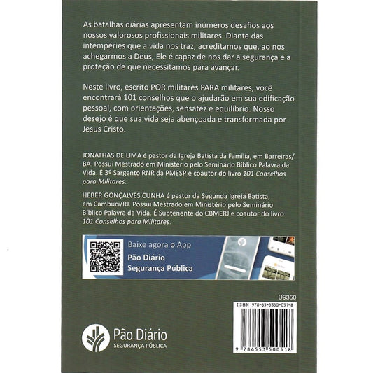 101 Conselhos para Militares | Heber Gonçalvez Cunha e Jonathas de Lima