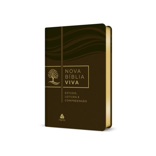 Bíblia De Estudo Nova Bíblia Viva | NBV | Capa Marrom