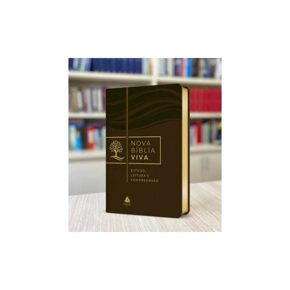 Bíblia De Estudo Nova Bíblia Viva | NBV | Capa Marrom