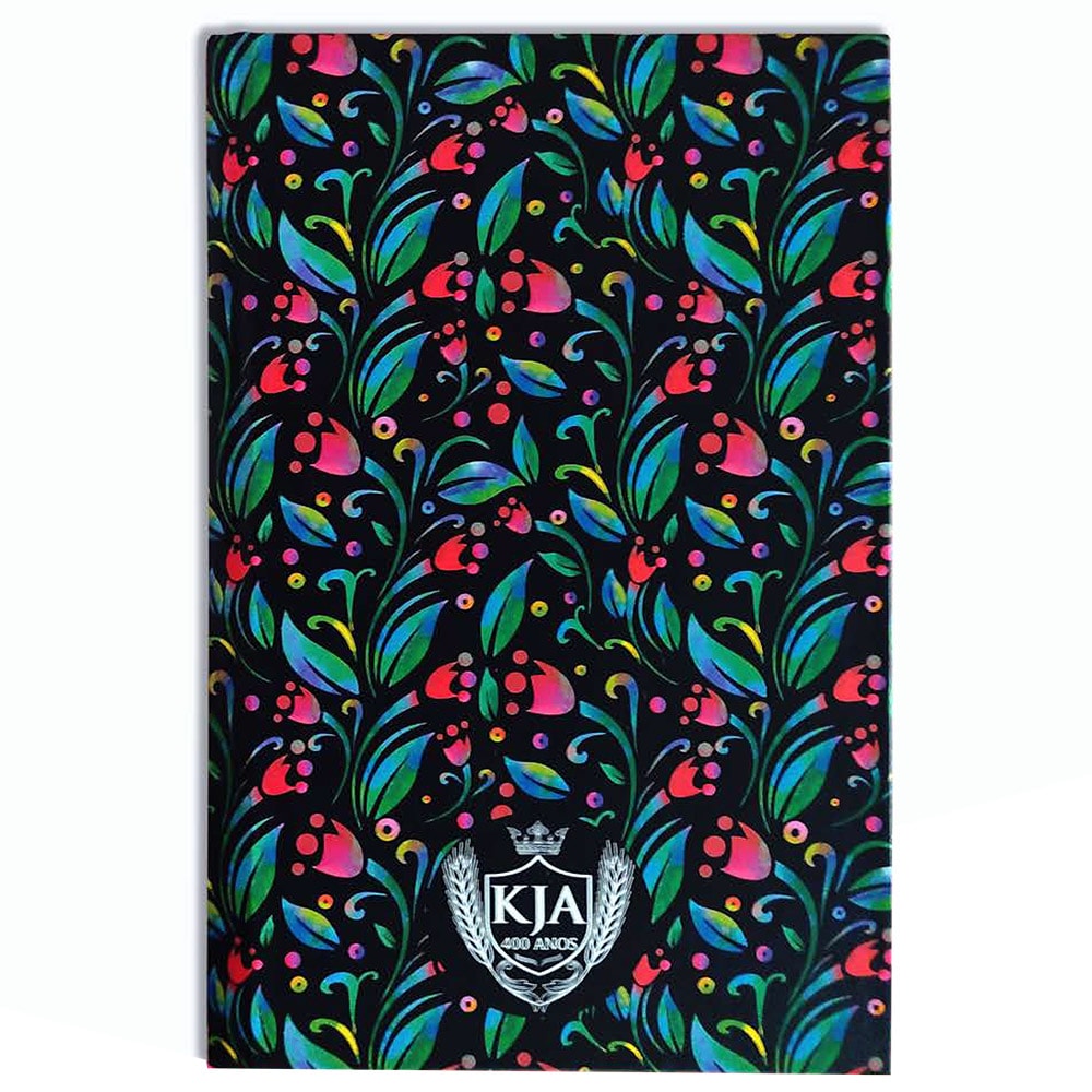 Bíblia Sagrada Slim Ramos Preta | KJA | Letra Normal | Capa Dura