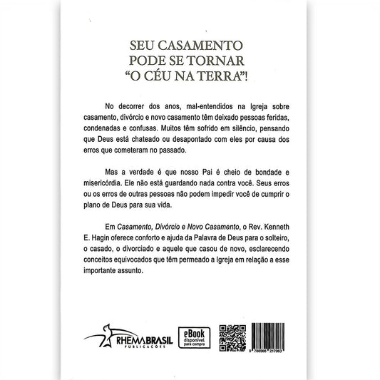 Casamento Divórcio e Novo Casamento | Kenneth E Hagin