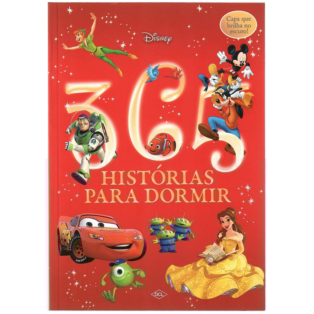 365 Histórias para dormir Disney | Volume 3 | Capa que Brilha no escuro
