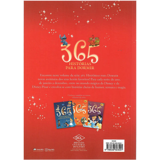 365 Histórias para dormir Disney | Volume 3 | Capa que Brilha no escuro