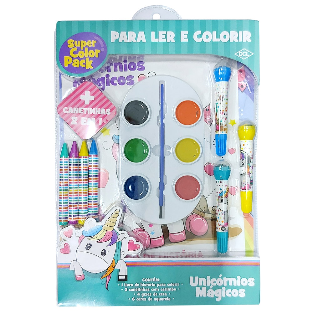 Super Color Pack | Unicórnios Mágicos