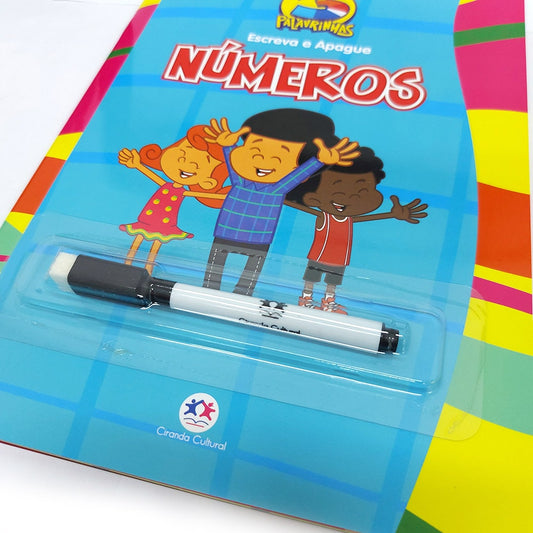 3 Palavrinhas: Números | Escreva e Apague