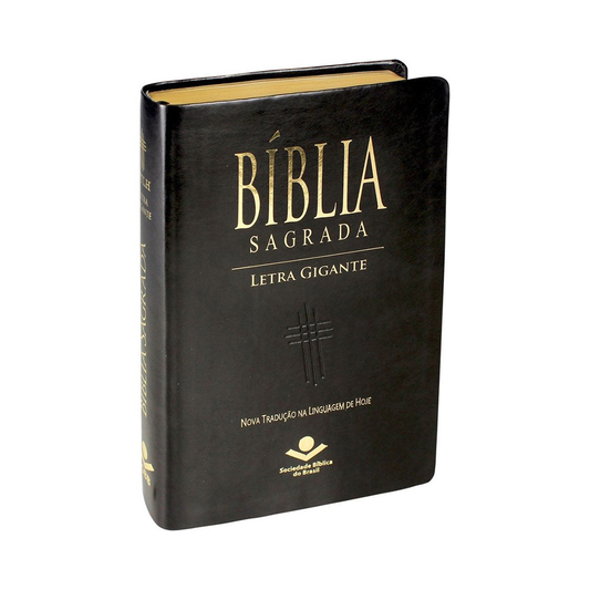 Bíblia Sagrada | Letra Gigante | NTLH | Capa Preta Nobre