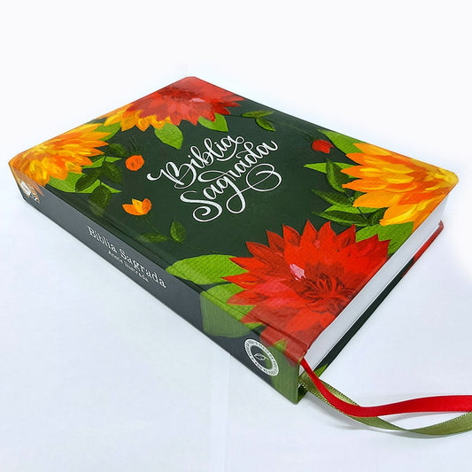 Bíblia Ilustrada Anote Minha Força | NVT | Letra Normal | Capa Dura