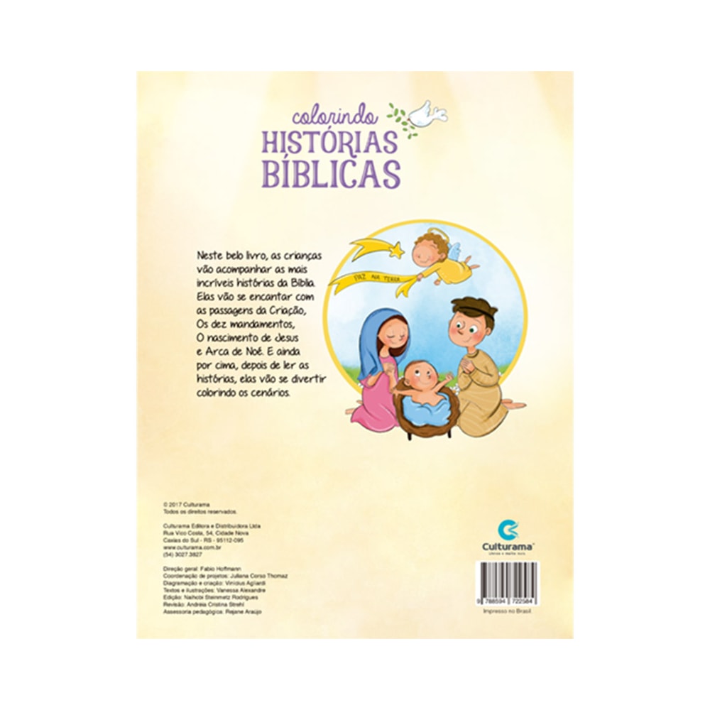 Colorindo Histórias Bíblicas | Culturama