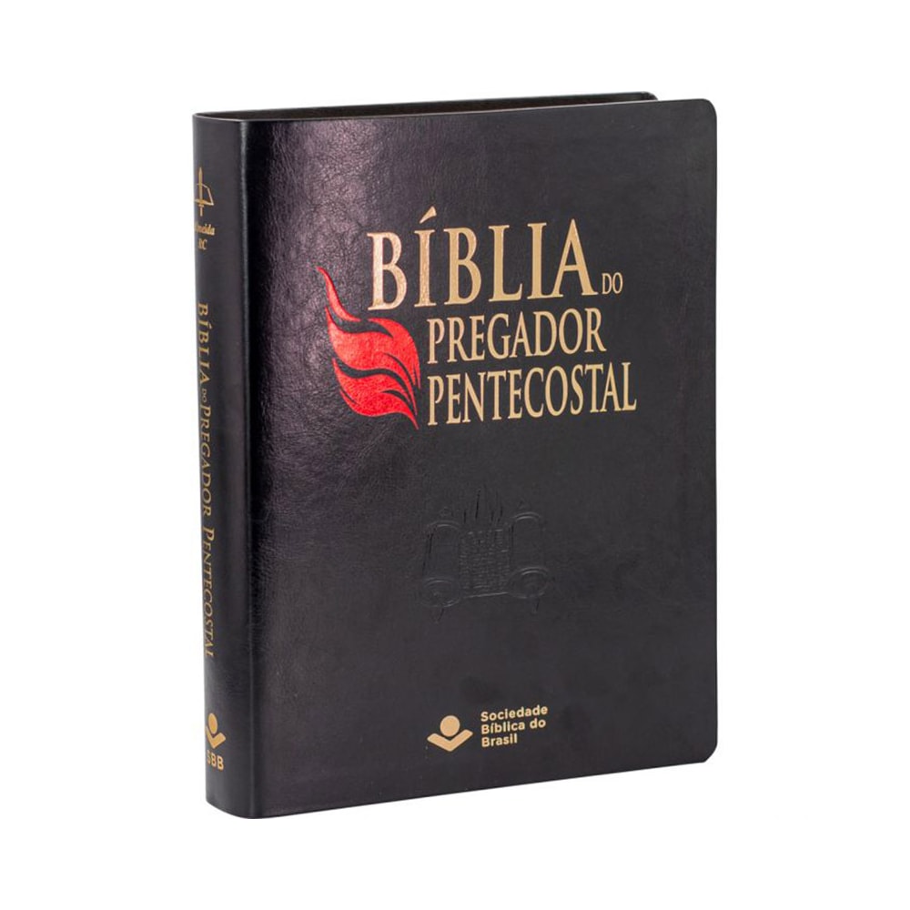 Bíblia do Pregador Pentecostal | ARC | Letra Extragigante | Capa Luxo Preta