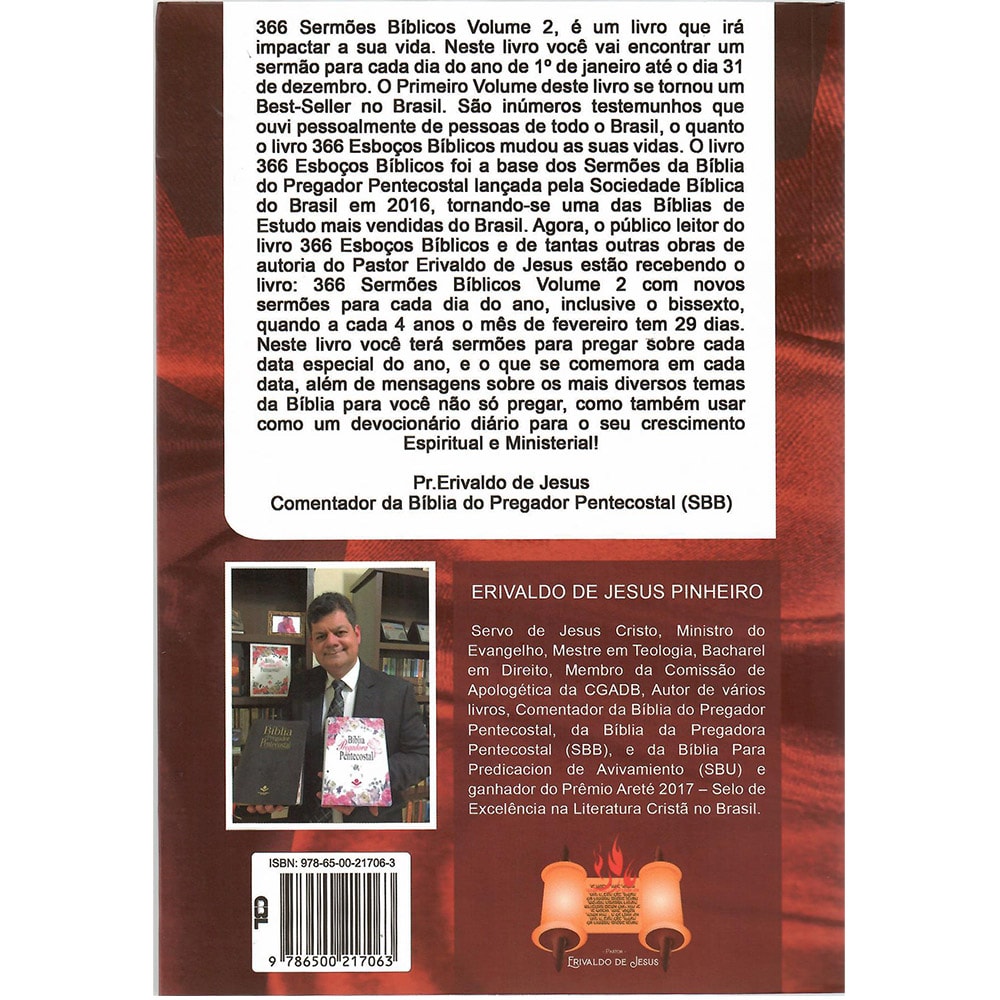 366 Sermões Bíblicos | Erivaldo de Jesus | Volume 2