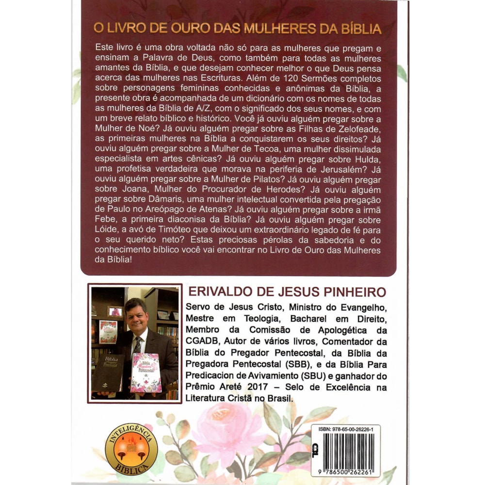 O Livro de Ouro das Mulheres da Bíblia | Erivaldo de Jesus