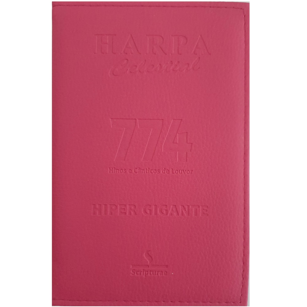 Harpa Celestial 774 | Hipergigante | Capa Luxo Pink