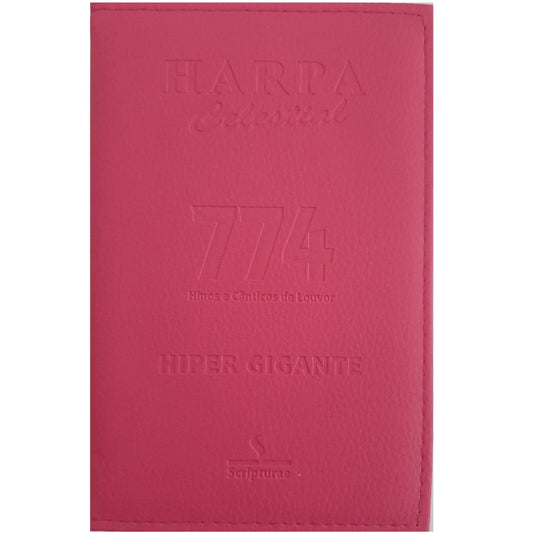Harpa Celestial 774 | Hipergigante | Capa Luxo Pink