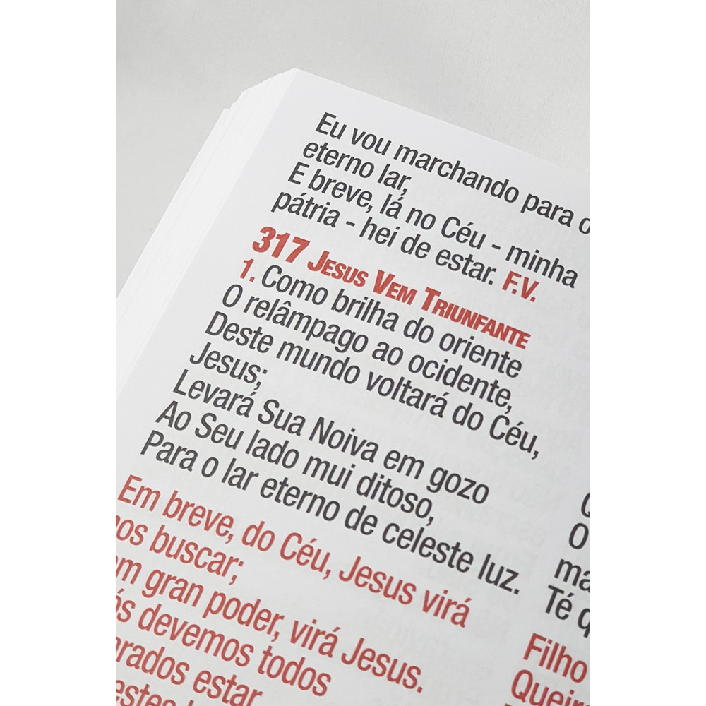 Harpa Celestial 774 | Hipergigante | Capa luxo Marrom