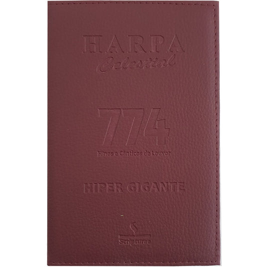 Harpa Celestial 774 | Hipergigante | Capa Luxo Vinho