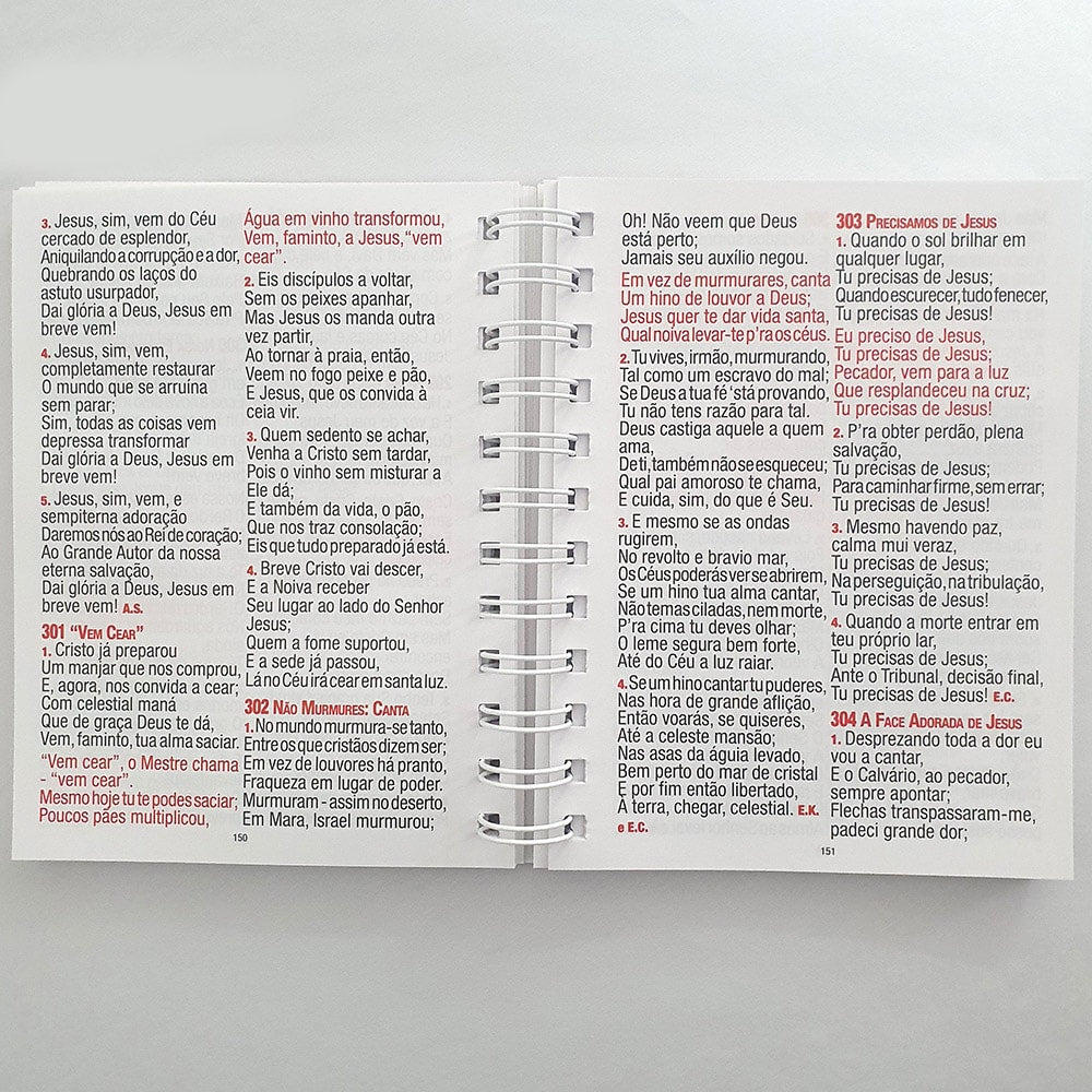 Harpa Celestial 774 | Super Legível | Espiral Leão Colorido