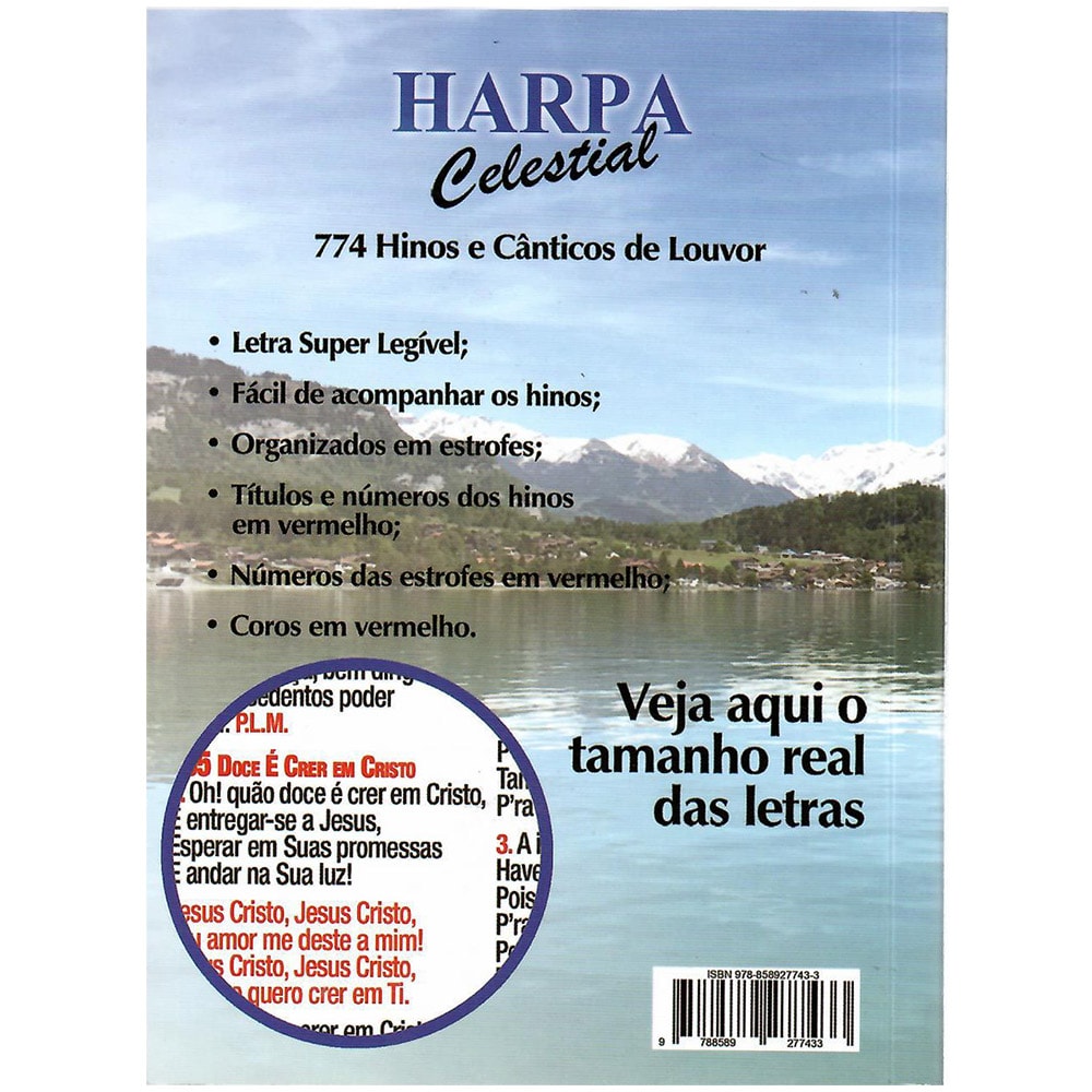 Harpa Celestial 774 |Super Legível |Águia