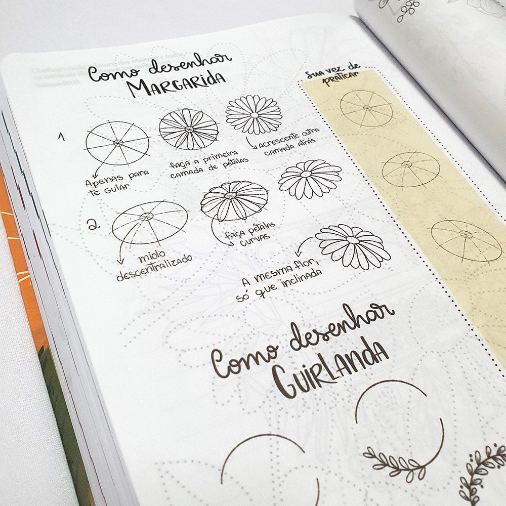 Bíblia Ilustrada Anote Minha Paz | NVT | Letra Normal | Capa Dura