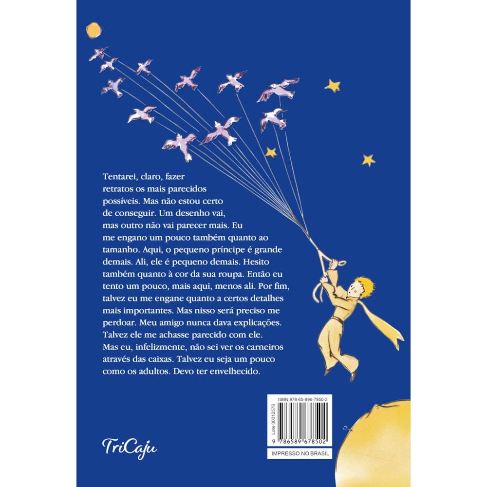 O Pequeno Príncipe | Antonie de Saint-Exupéry | Capa Azul