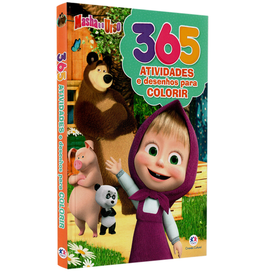 365 Masha e o Urso | Atividades e Desenhos para Colorir