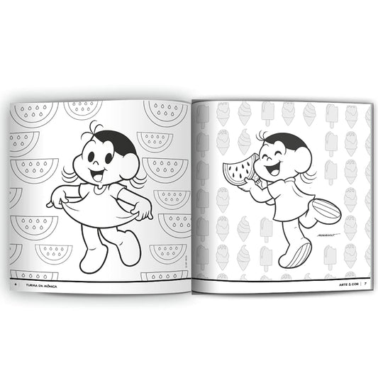 Arte e Cor Turma da Monica