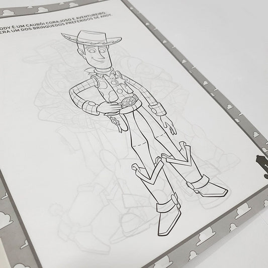 Ler e Colorir com Lápis | Toy Story 4 | Gigante