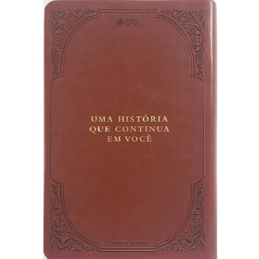 Bíblia de Toda Mulher | NAA | Capa Luxo Marrom