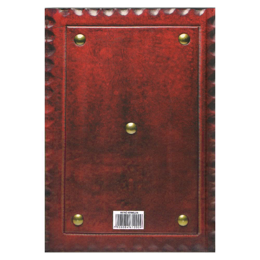 Bíblia Sagrada Letra Jumbo | ARC | Capa Dura Retro Vermelha
