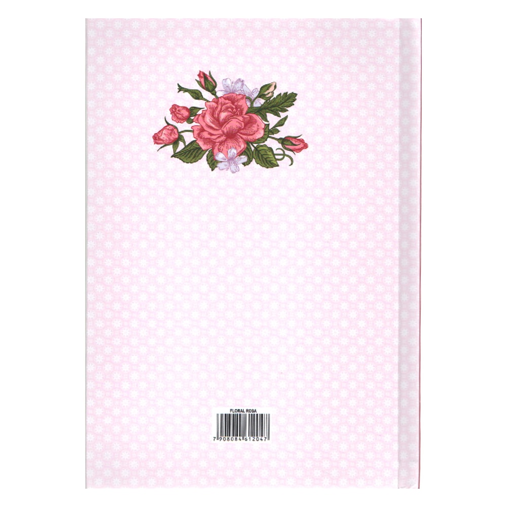 Bíblia Sagrada Letra Jumbo | ARC | Capa Dura Floral Rosa