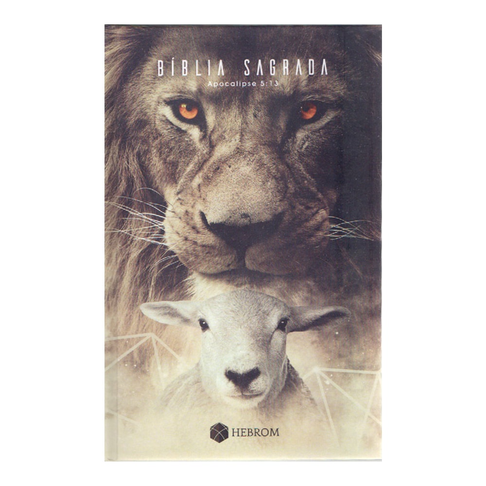 Bíblia Sagrada | ARA | Capa Dura Cordeiro e Leão
