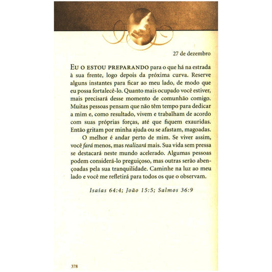 Devocional O Chamado de Jesus | Sarah Young | Capa Dura