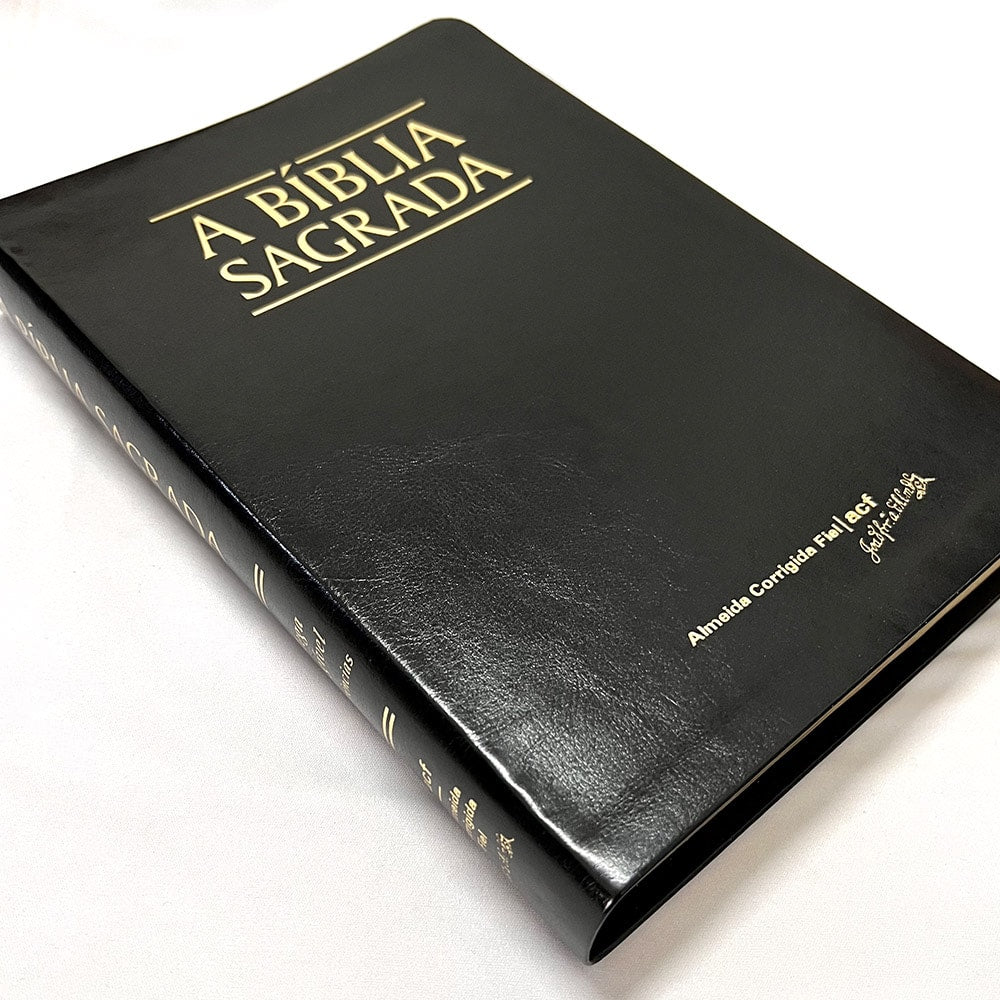A Bíblia Sagrada | ACF | Mega Legível | Capa Luxo Preta