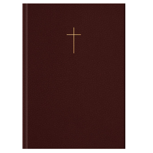 Bíblia Sagrada Jornada Cruz Vinho | NVI | Letra Normal | Espaço para anotações