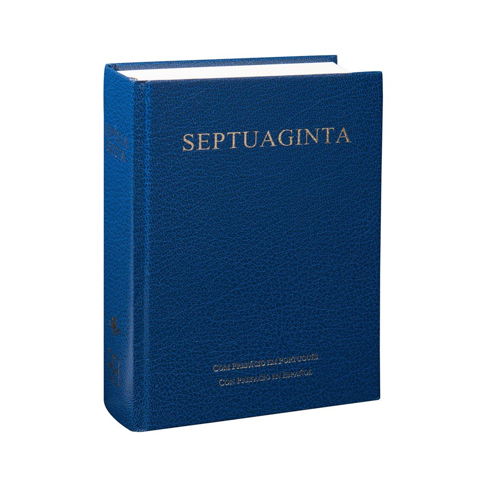 Bíblia Septuaginta em Grego | Letra Normal | Capa Dura Azul